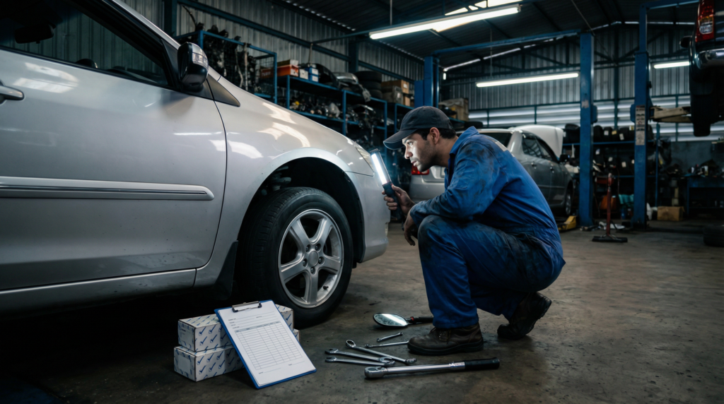 Como Avaliar Carro de Leilão: Checklist Completo de Inspeção