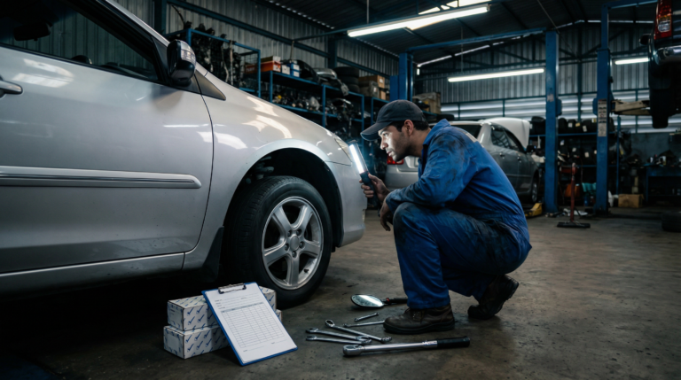 Como Avaliar Carro de Leilão: Checklist Completo de Inspeção