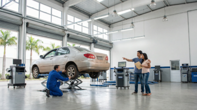 Proteção veicular para carro de leilão com escudo de segurança sobre veículo