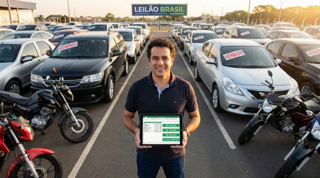 Como Ganhar Dinheiro com Leilão de Veículos Retomados de Financiamento: Guia de Revenda