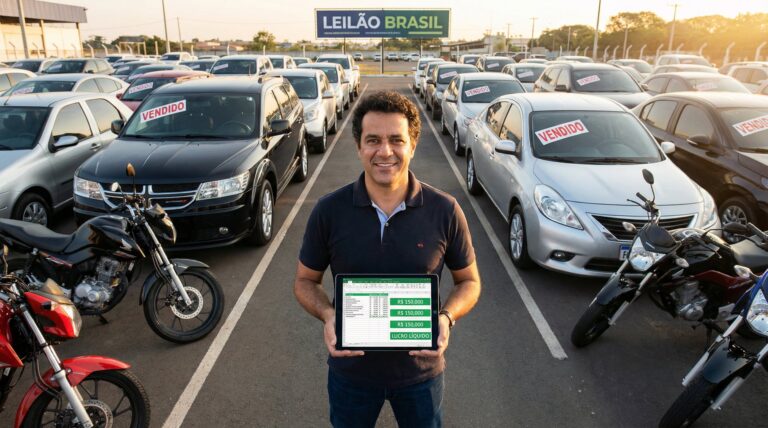 Como Ganhar Dinheiro com Leilão de Veículos Retomados de Financiamento: Guia de Revenda