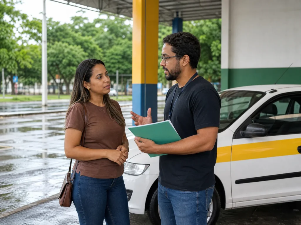 Orientação sobre habilitação gratuita em Amazonas