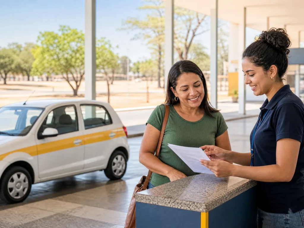 Orientação sobre habilitação gratuita em Distrito Federal