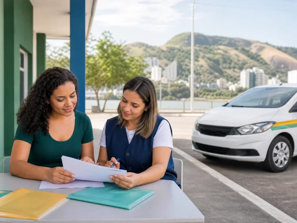 Orientação sobre habilitação gratuita em Espírito Santo