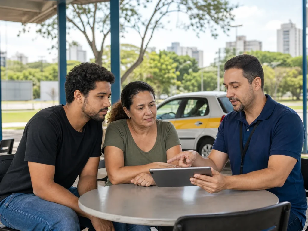 Orientação sobre habilitação gratuita em Goiás